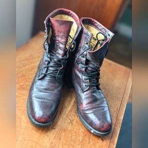 Women's Vintage Lace Up Boots